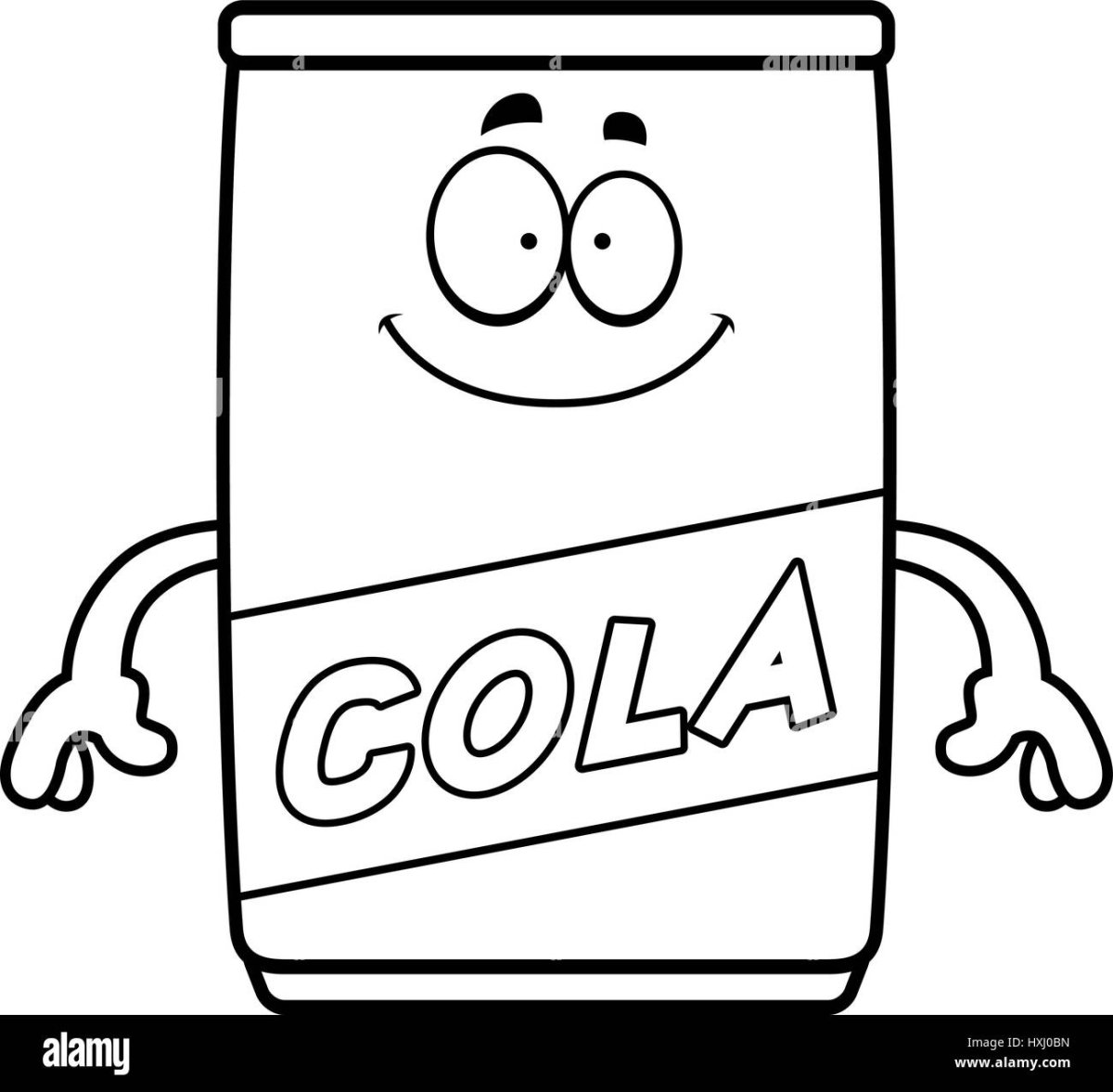 Кока кола нарисовать