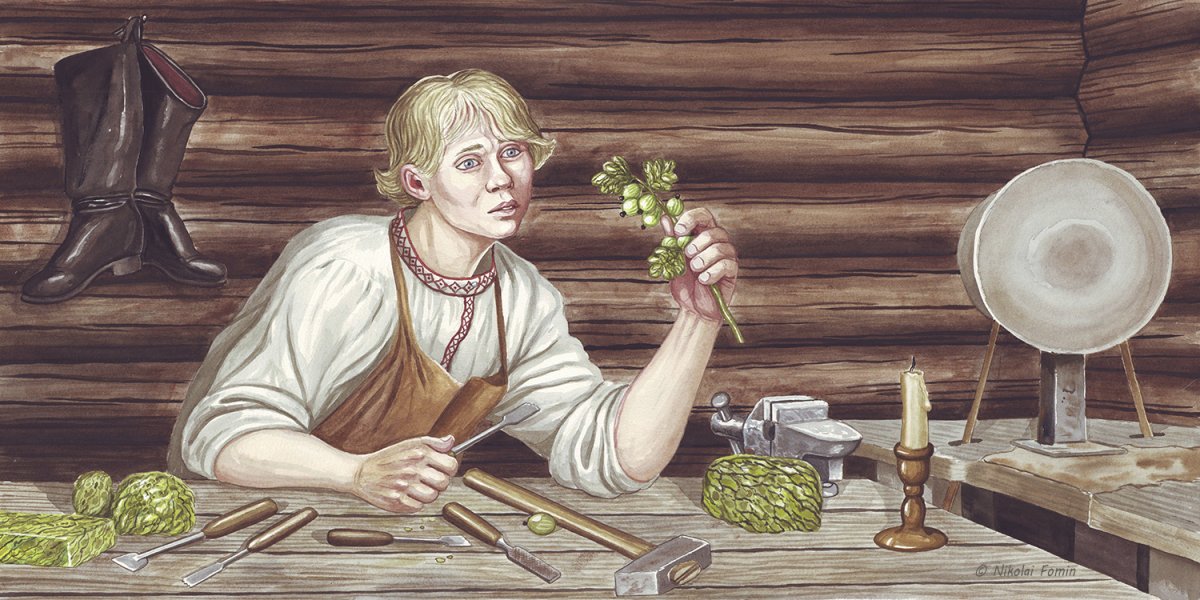 Славянские художники Николай Фомин