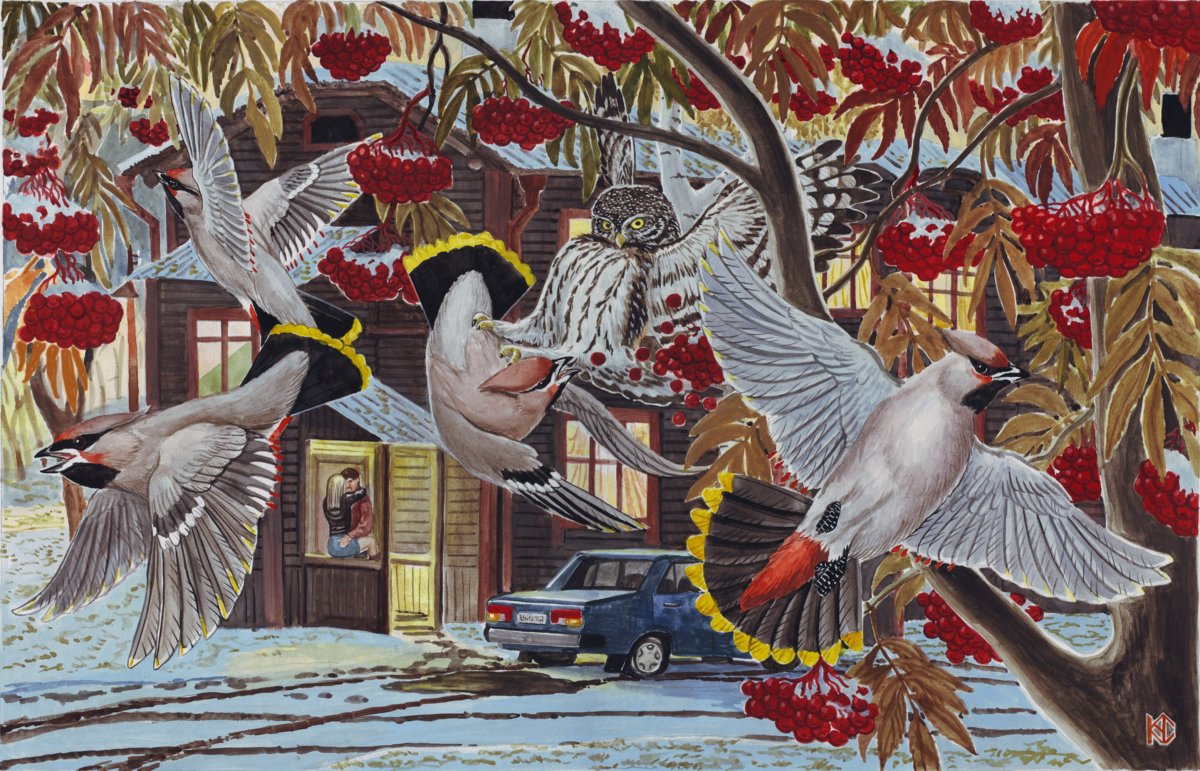 Рисунки Николая Фомина плотник 10 век