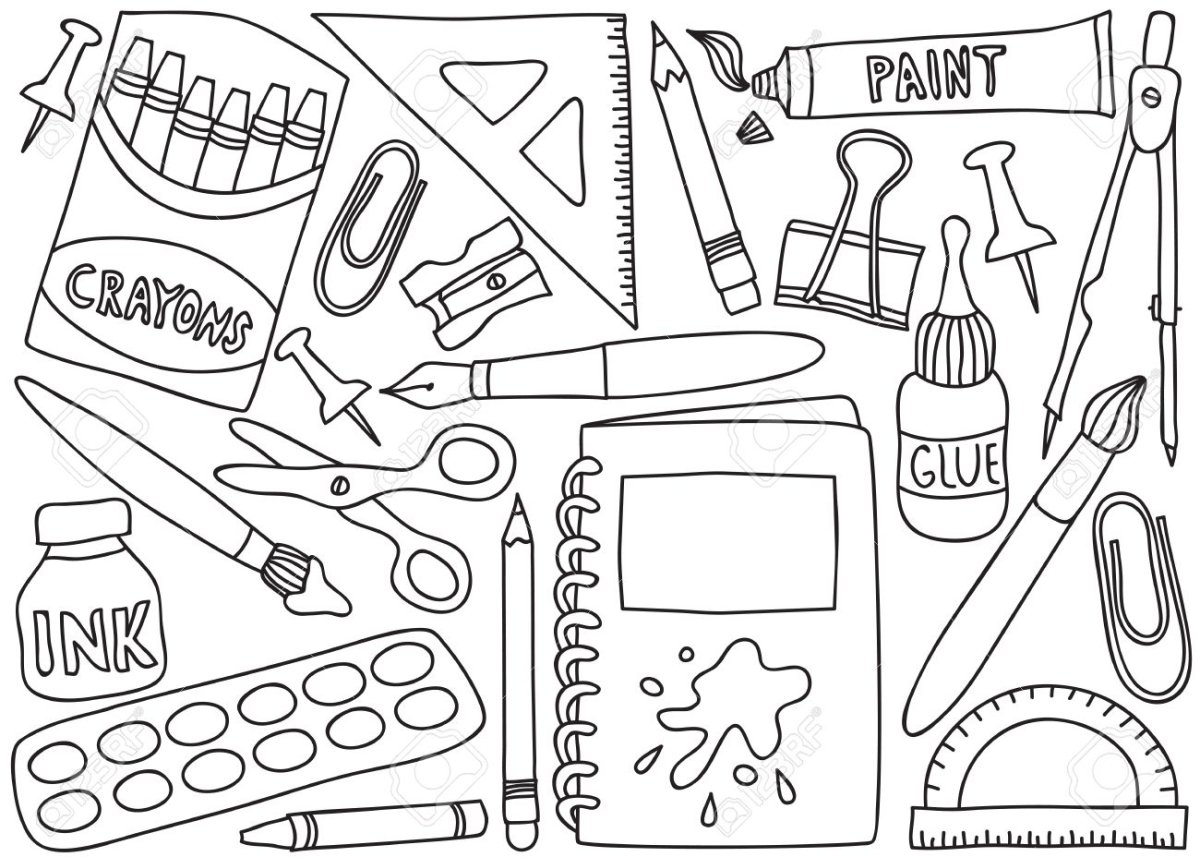 Раскраски для ежедневника