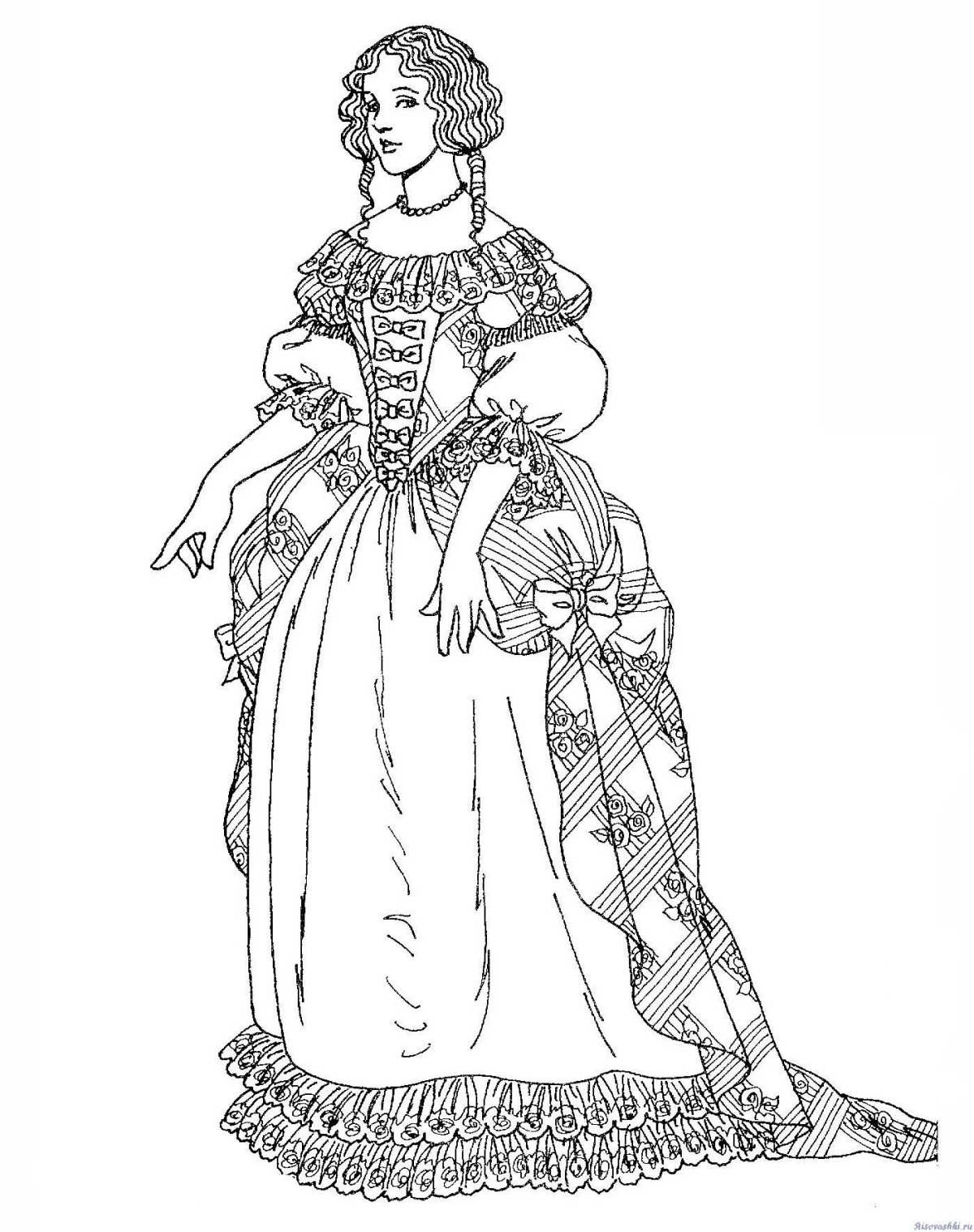 Раскраска исторические личности