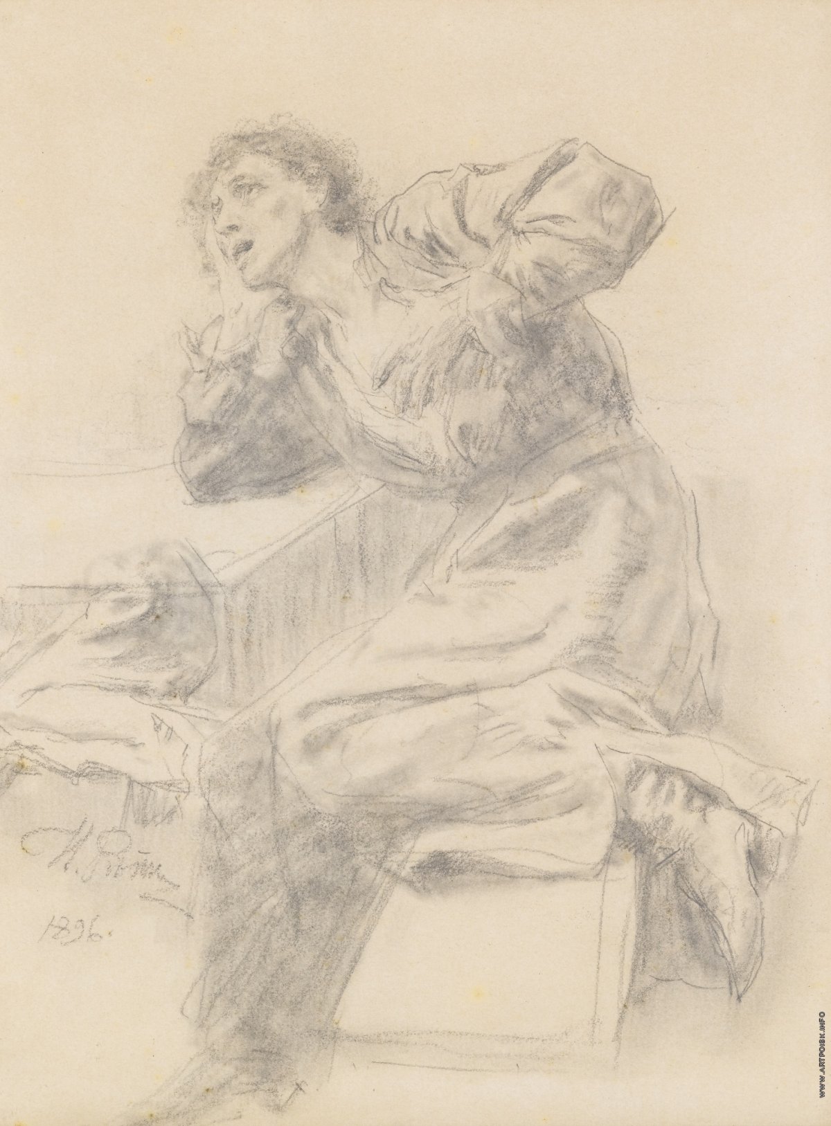 Илья Репин Наброски