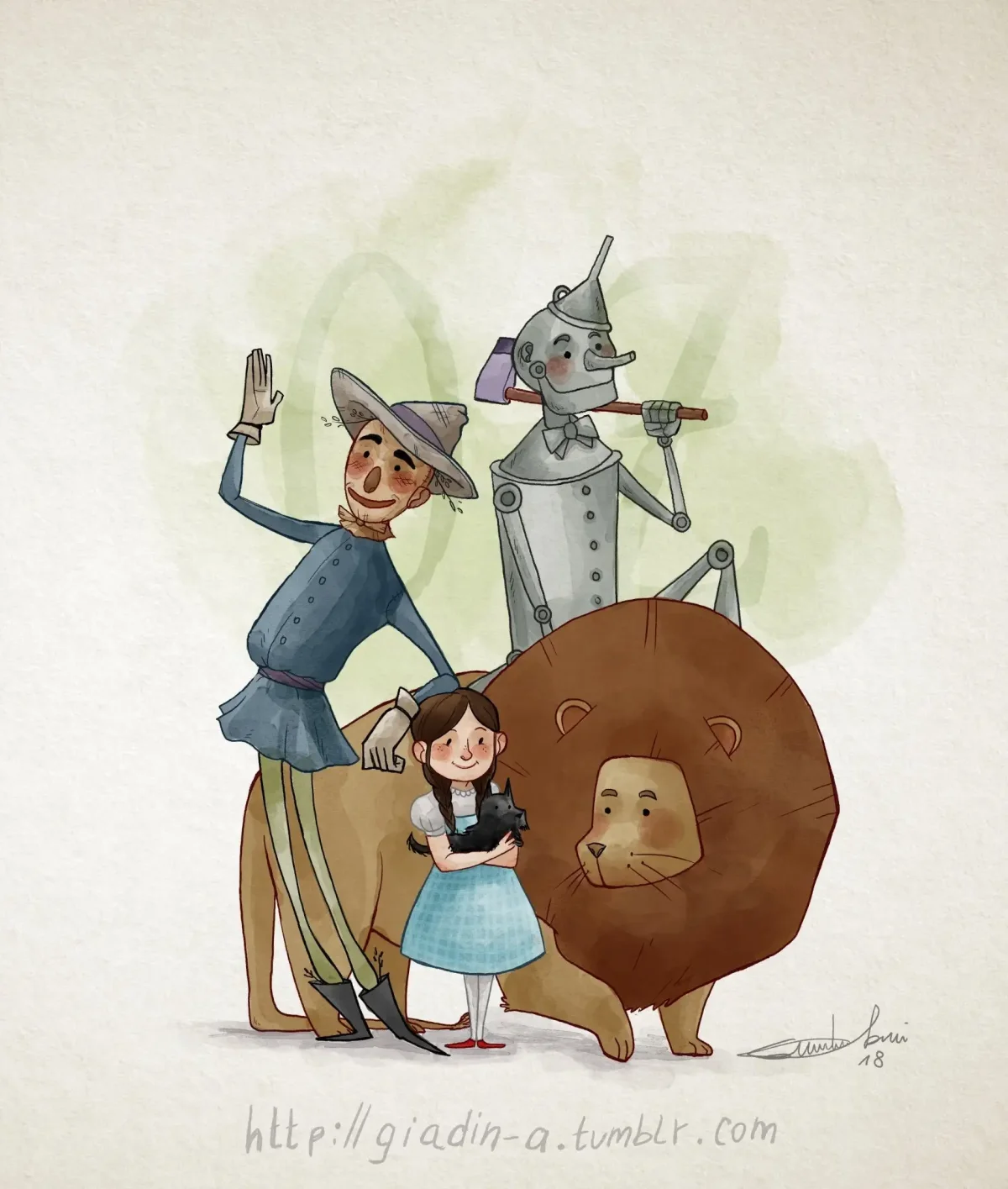 Элли и Тотошка в изумрудном городе