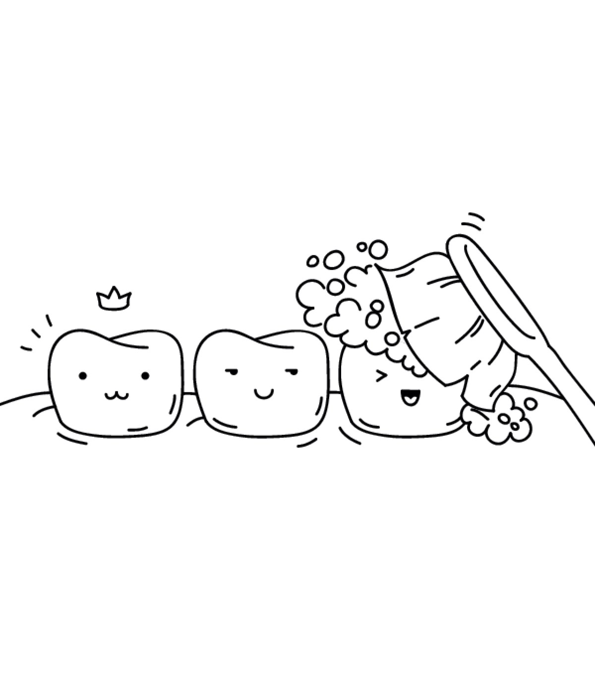 Раскраска стоматология