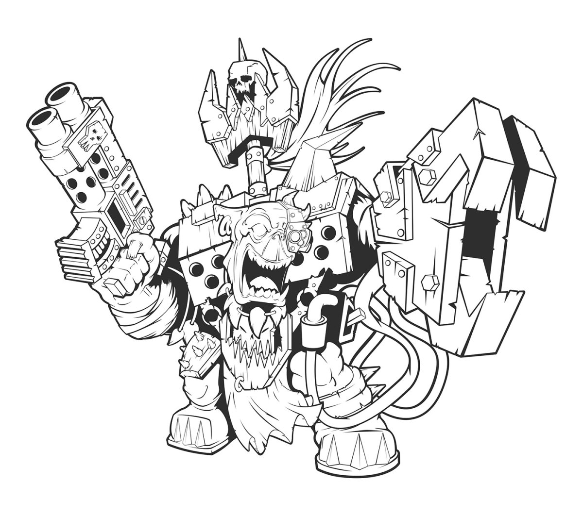 Орки вархаммер 40000