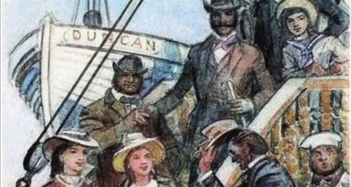 Дети капитана Гранта графический Роман Алекси Нэм