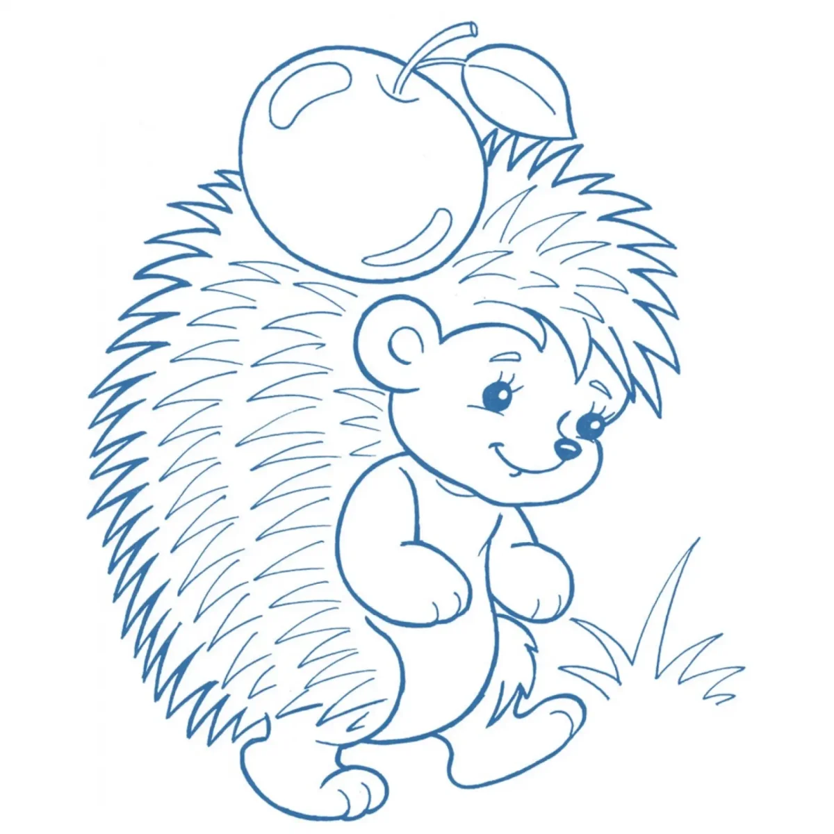 Новогодняя мышка раскраска