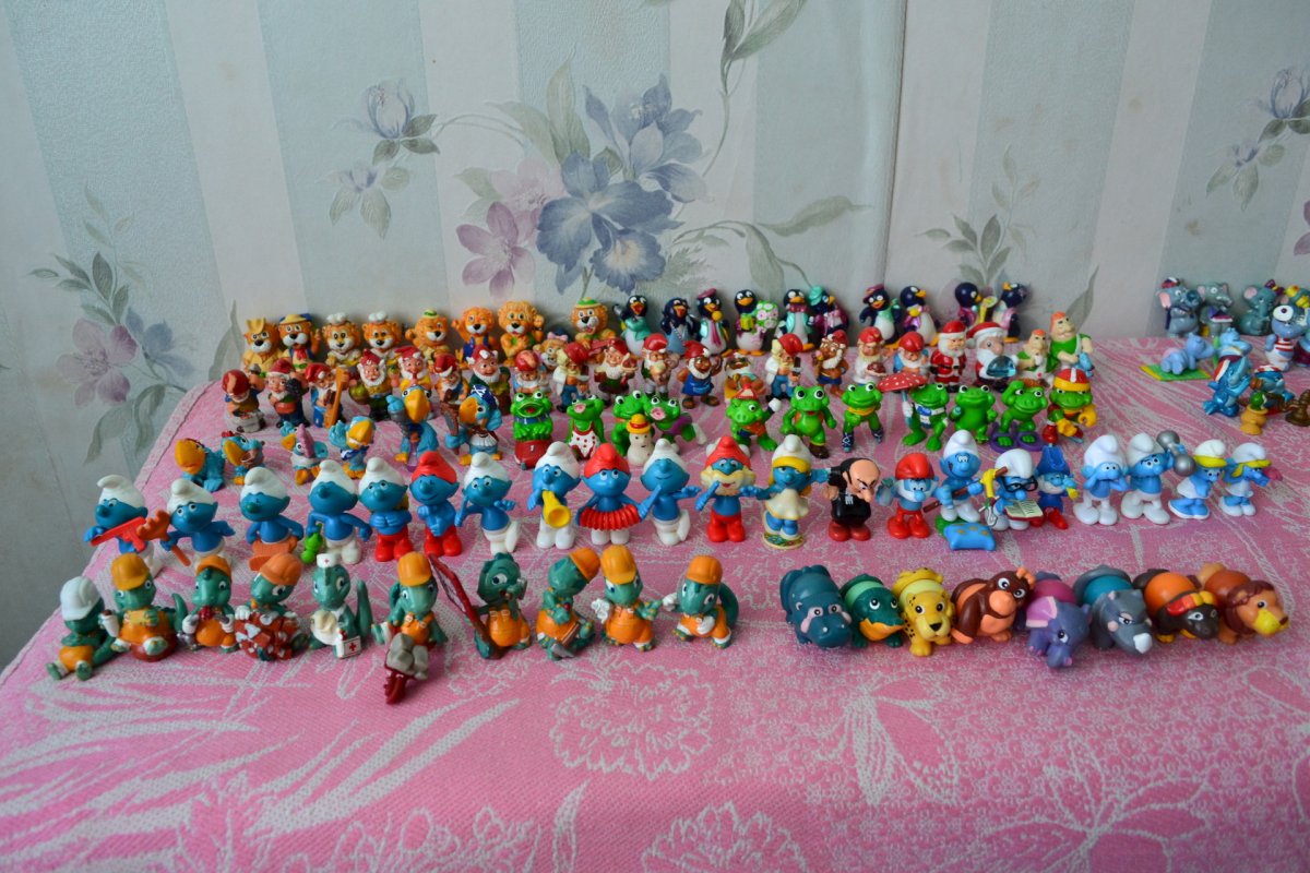 Игрушки из киндера сюрприза