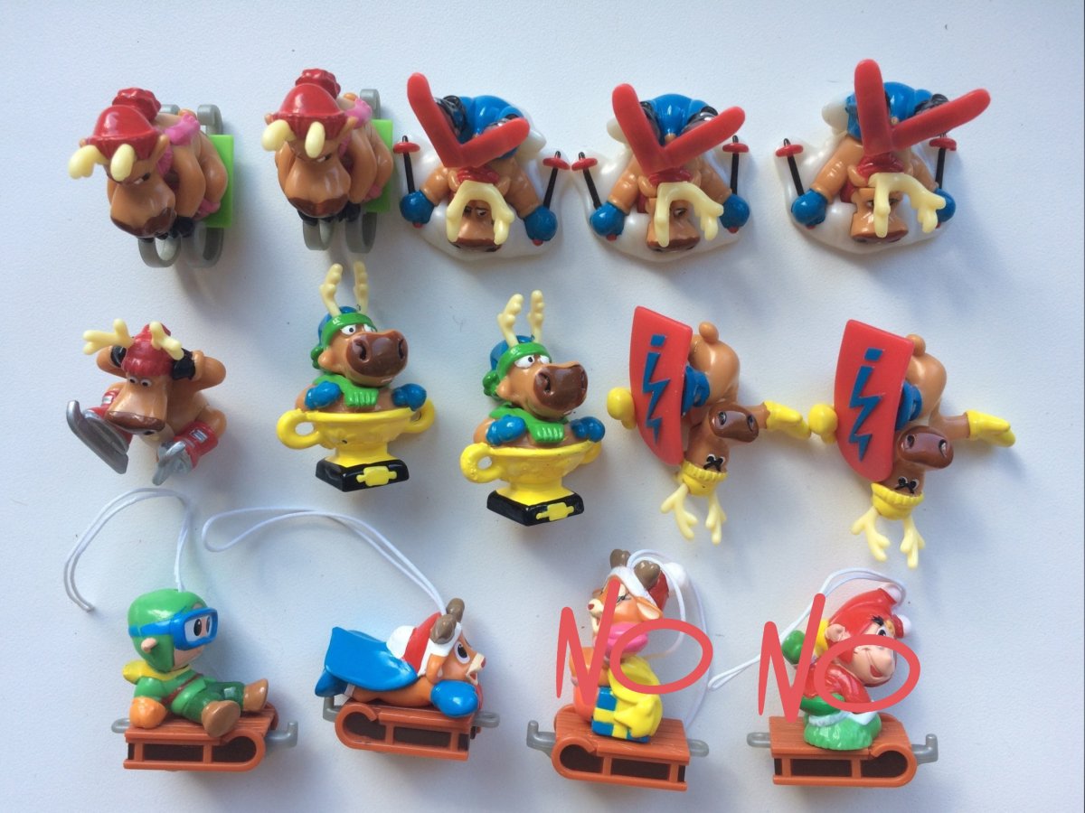 Игрушки из киндера Кисточки