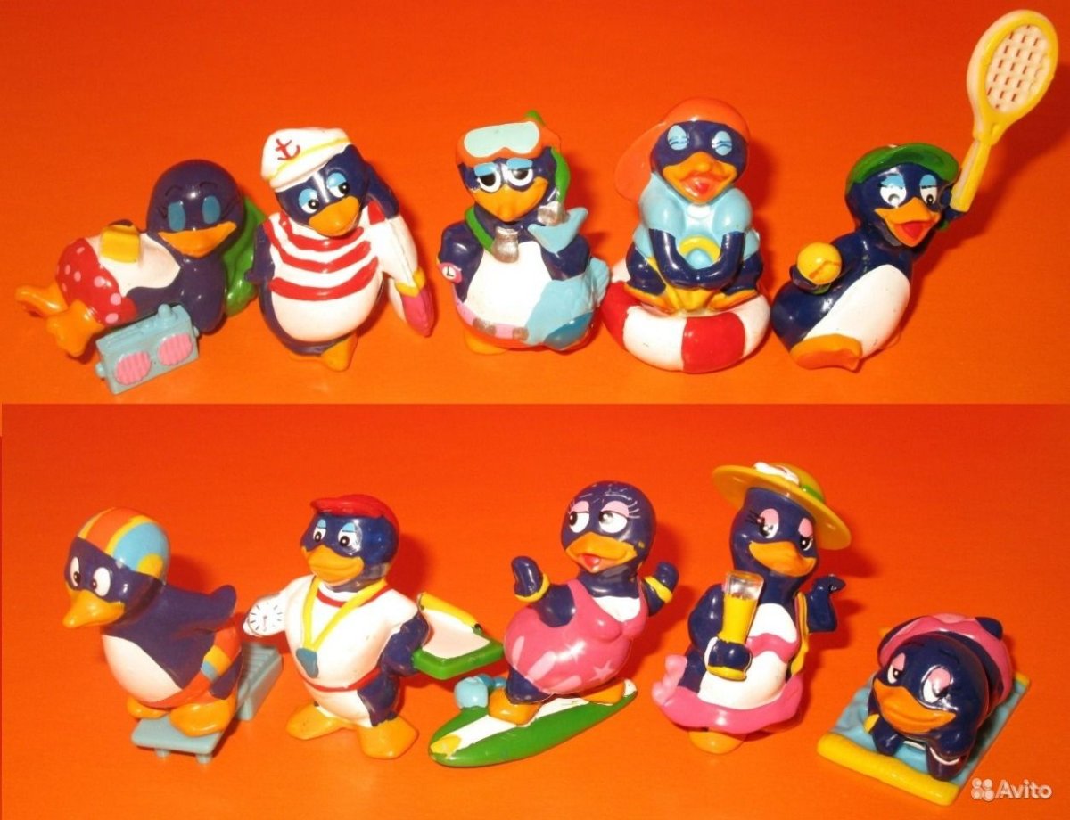 Герои Киндер сюрприз Marvel