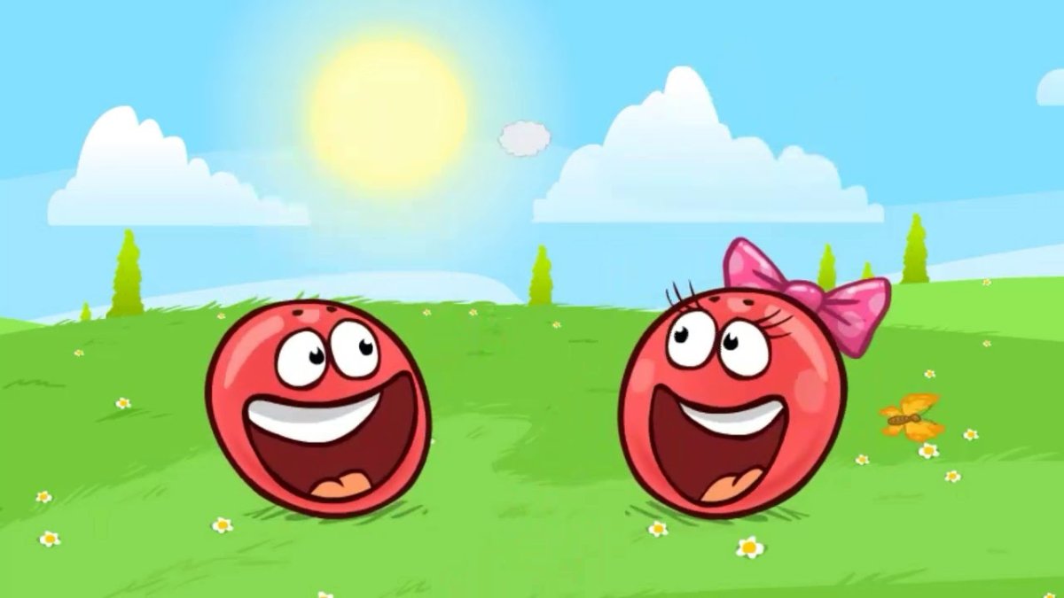 Красный шар Red Ball 4