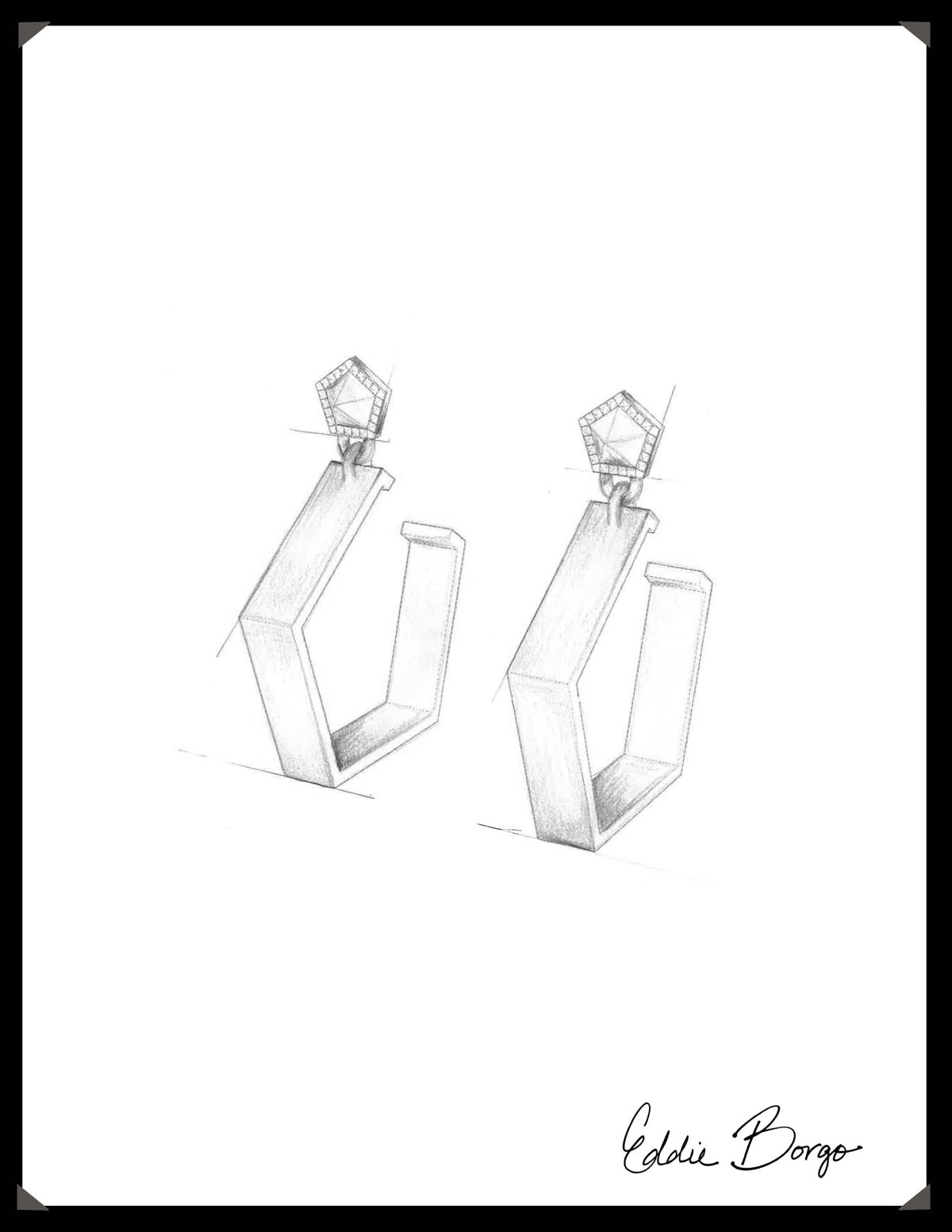 Раскраска бусы и серьги