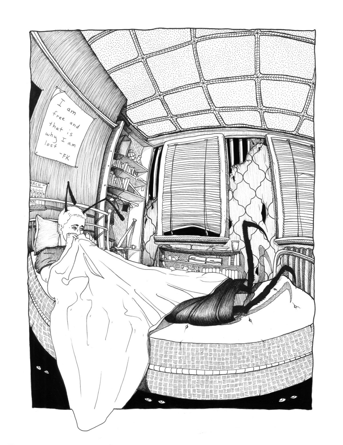 Игорь Макаревич художник иллюстрации к Кафке