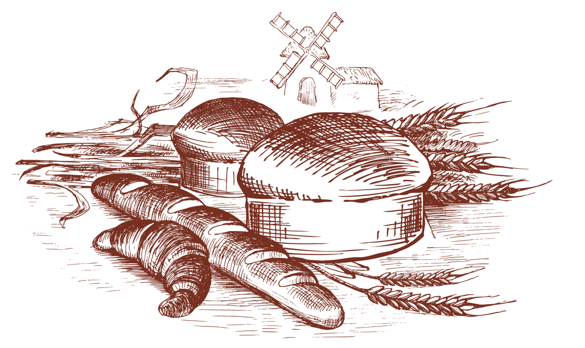 Хлеб всему голова рисунок