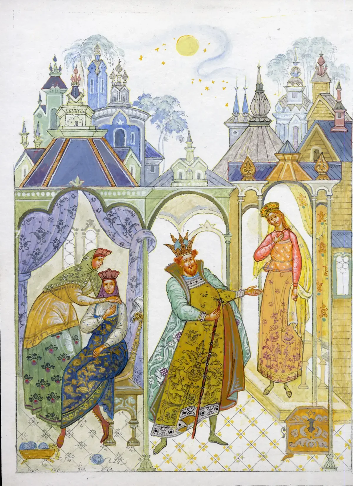 Борис Зворыкин иллюстрации