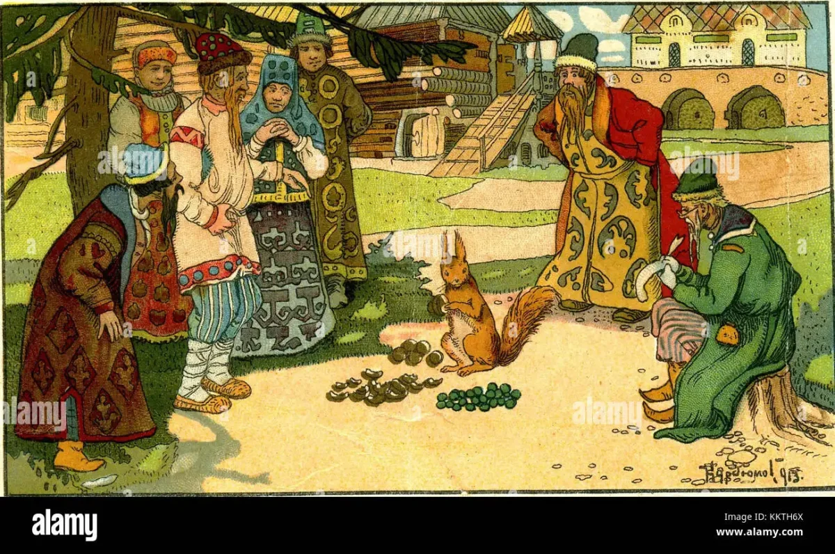 Билибин тридцать три богатыря