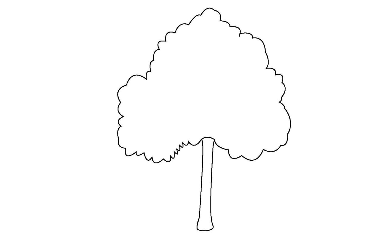 Дерево раскраска