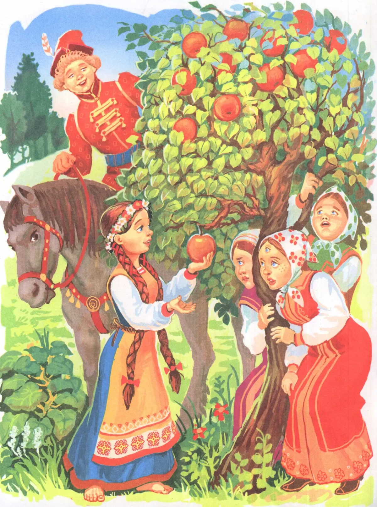 Крошечка Хаврошечка русская сказка