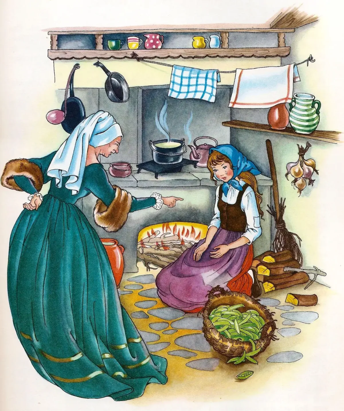 Братья Гримм "горшок каши"