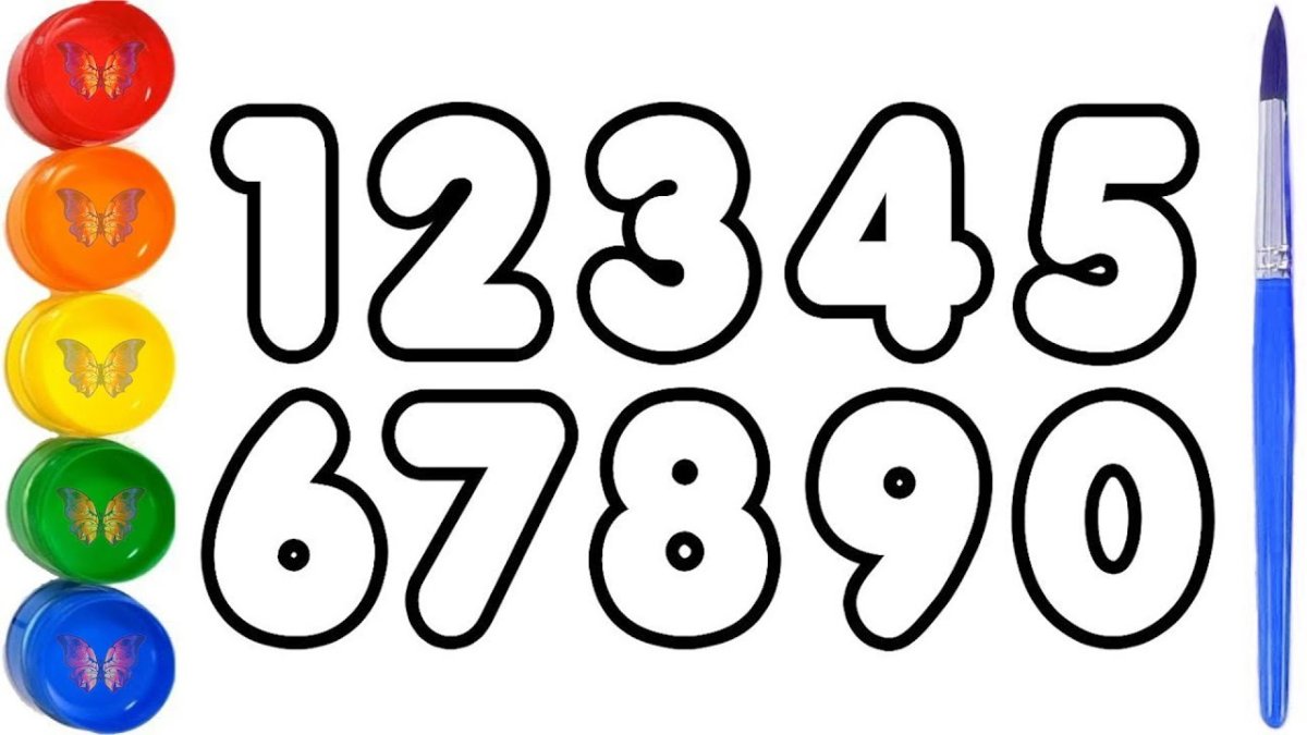 Макет на торт цифру 18