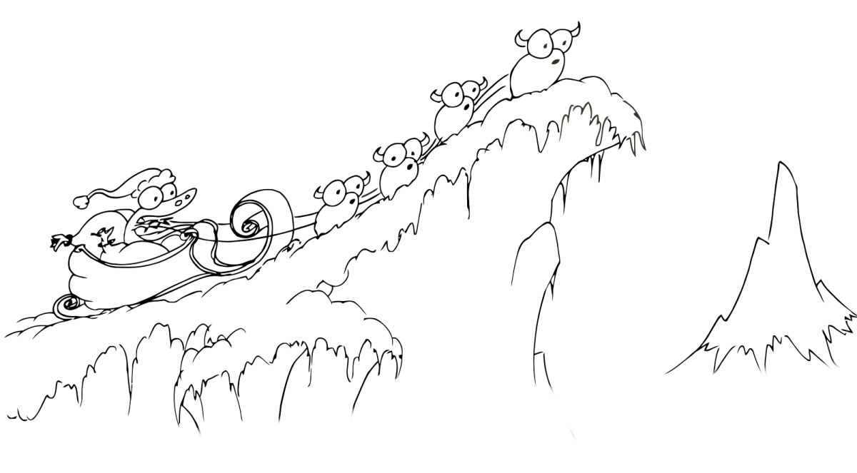 Сугроб раскраска для детей