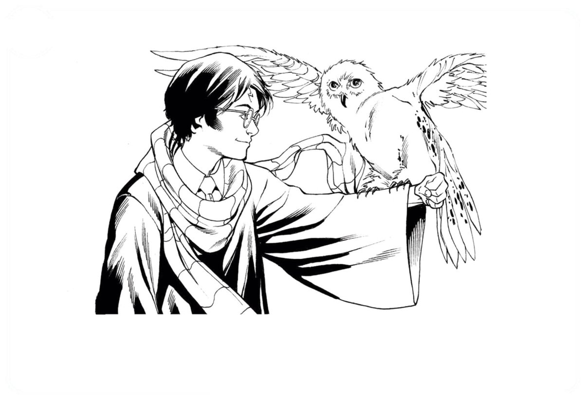 Гиппогриф нападающий на Снейпа