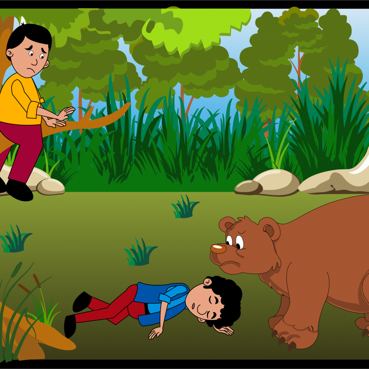 Скитзо медведь