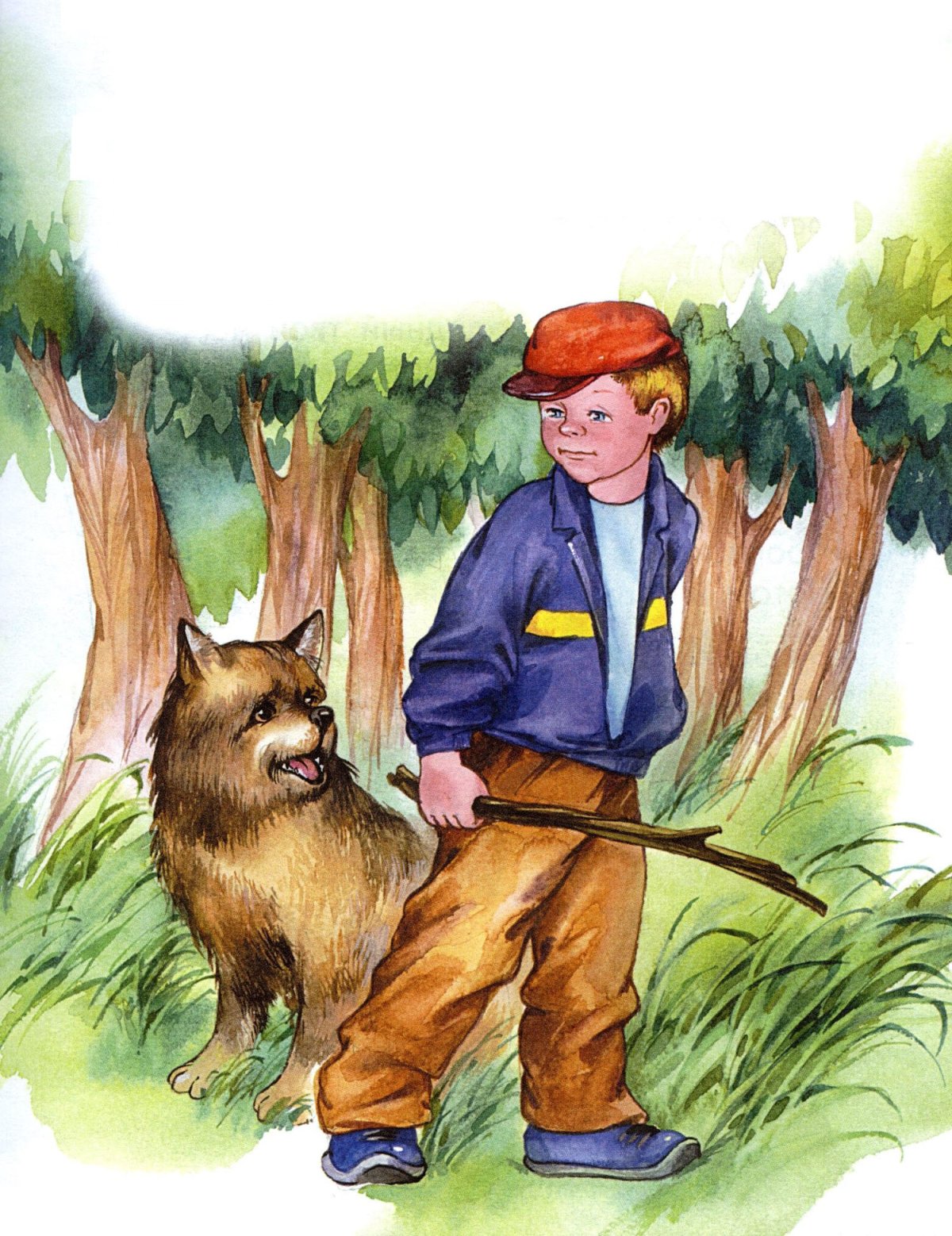 Иллюстрация к рассказу в. а. Осеевой отомстила