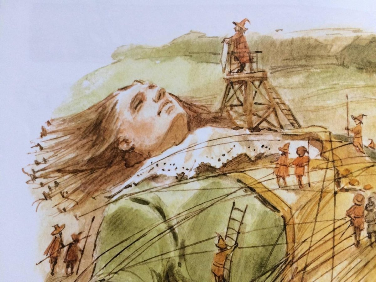 Гулливер Джонатан Свифт иллюстрации