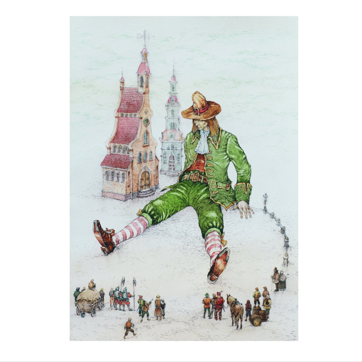 Гулливер рисунок