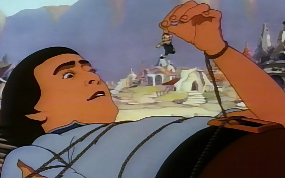 Приключения Гулливера мультфильм