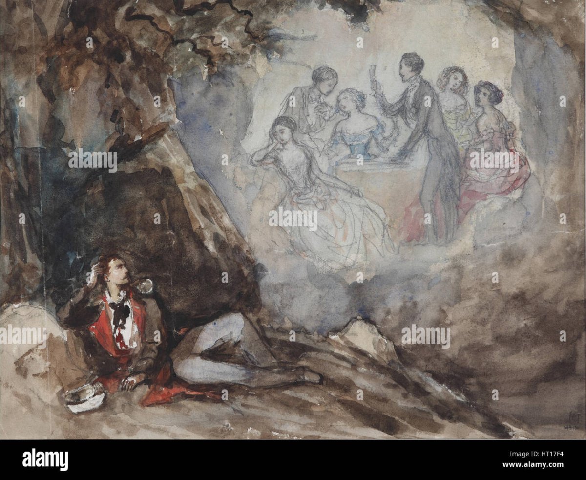 В полдневный Жар в долине Дагестана иллюстрации