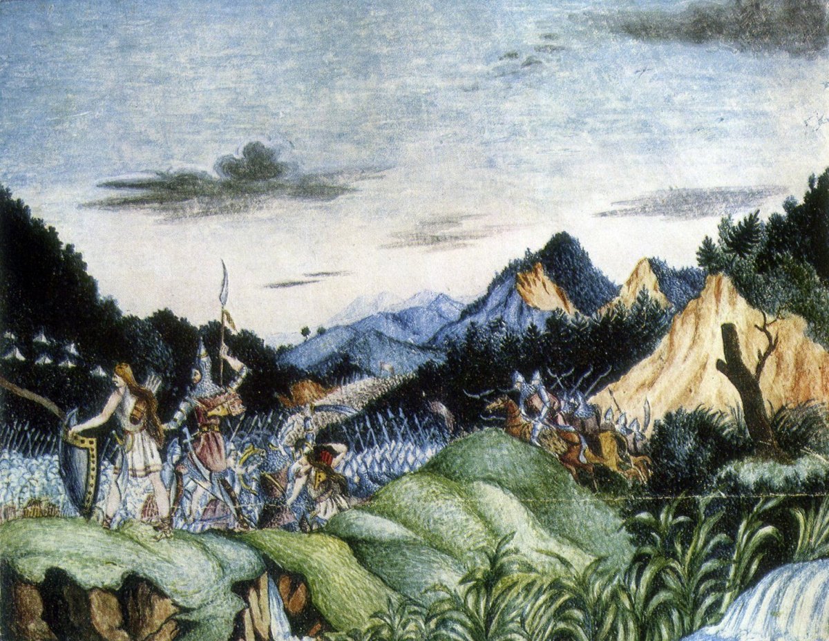 Ле́рмонтов Михаи́л Ю́рьевич - древняя рать. 1828