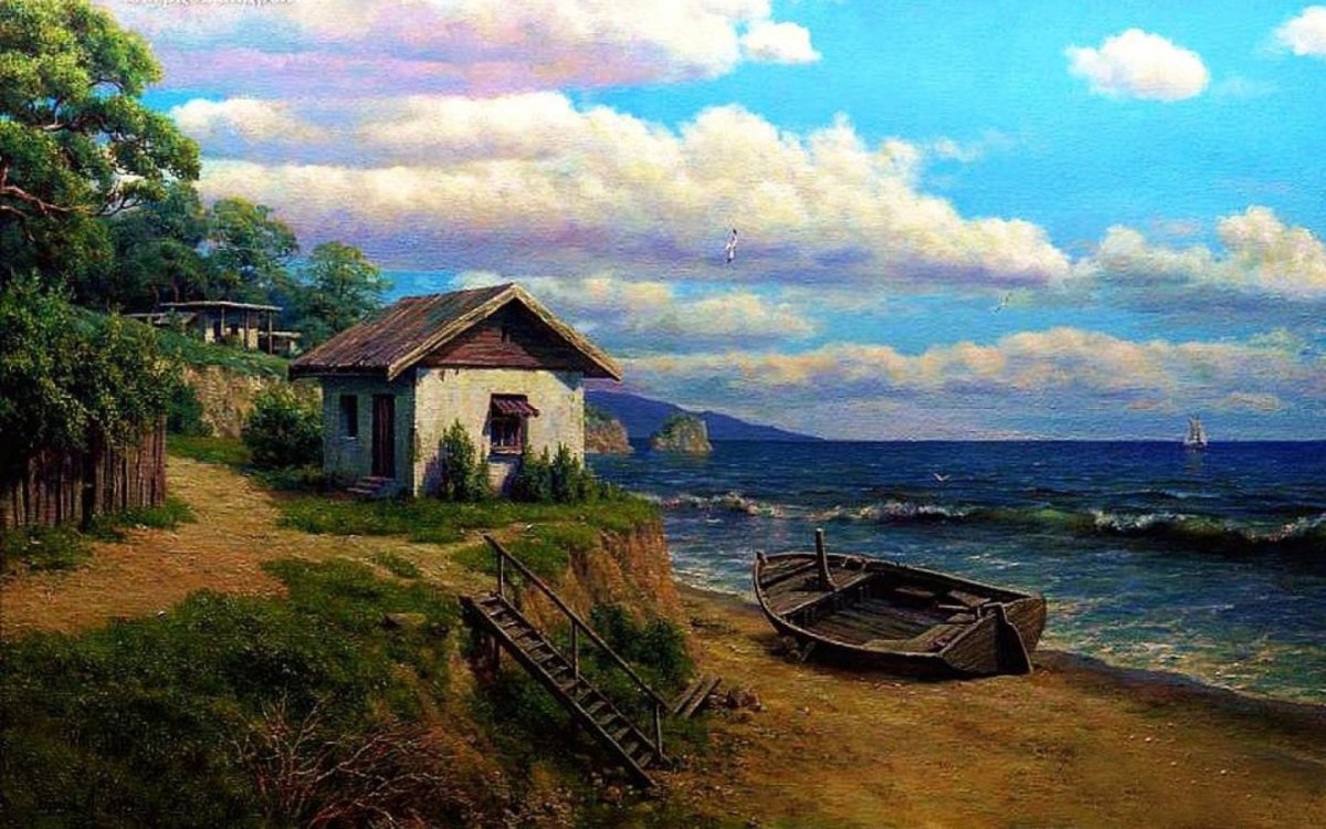 Художник Андрей огурцов пейзажи