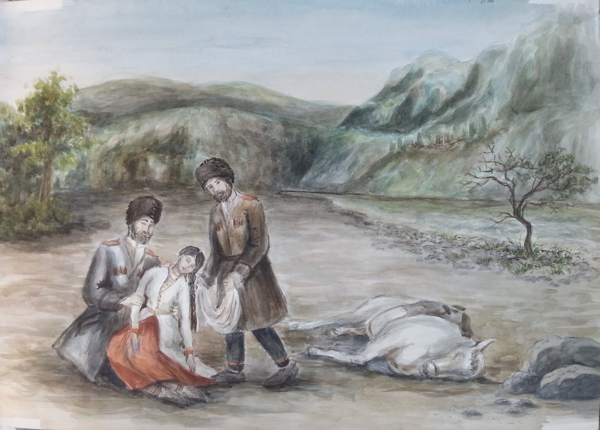 Бела Лермонтов иллюстрации