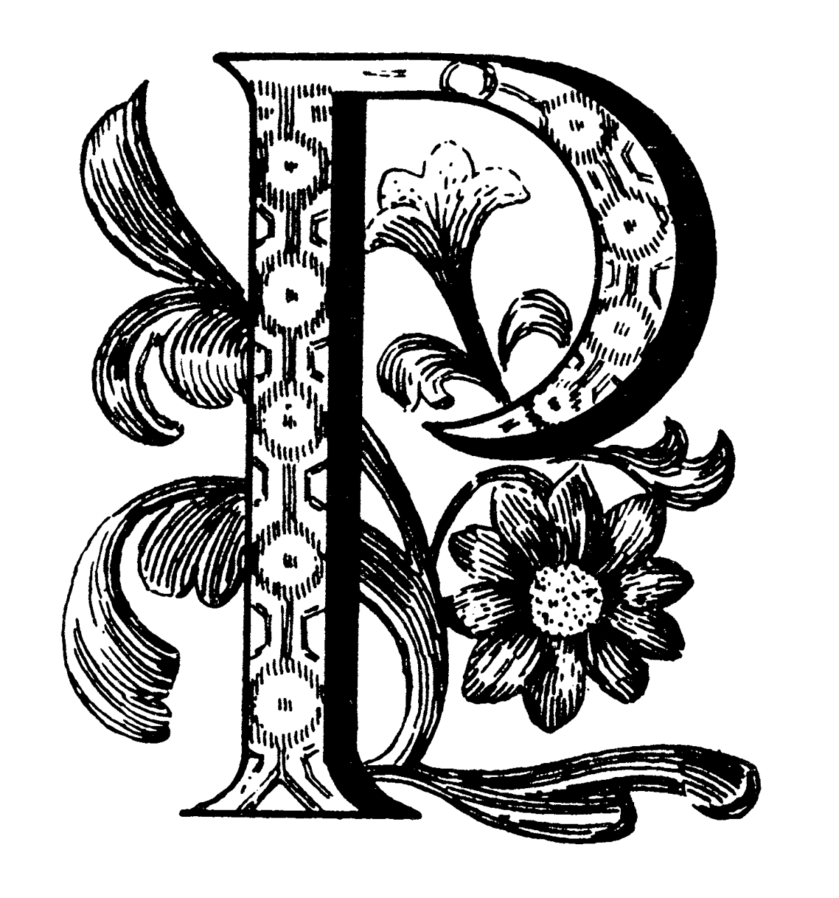 Буквицы Ивана Федорова