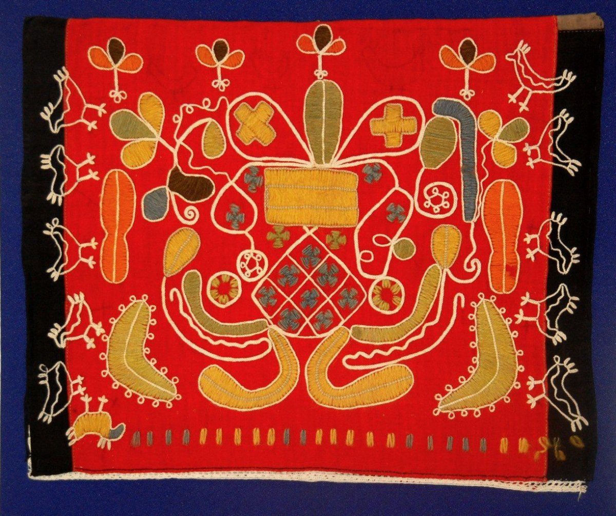 Каргопольская вышивка орнамент