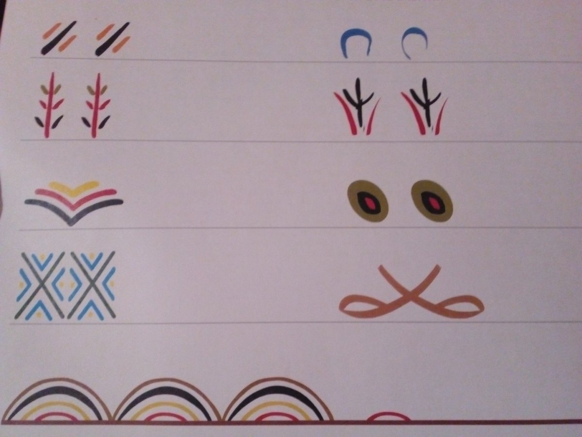 Каргопольская игрушка элементы росписи