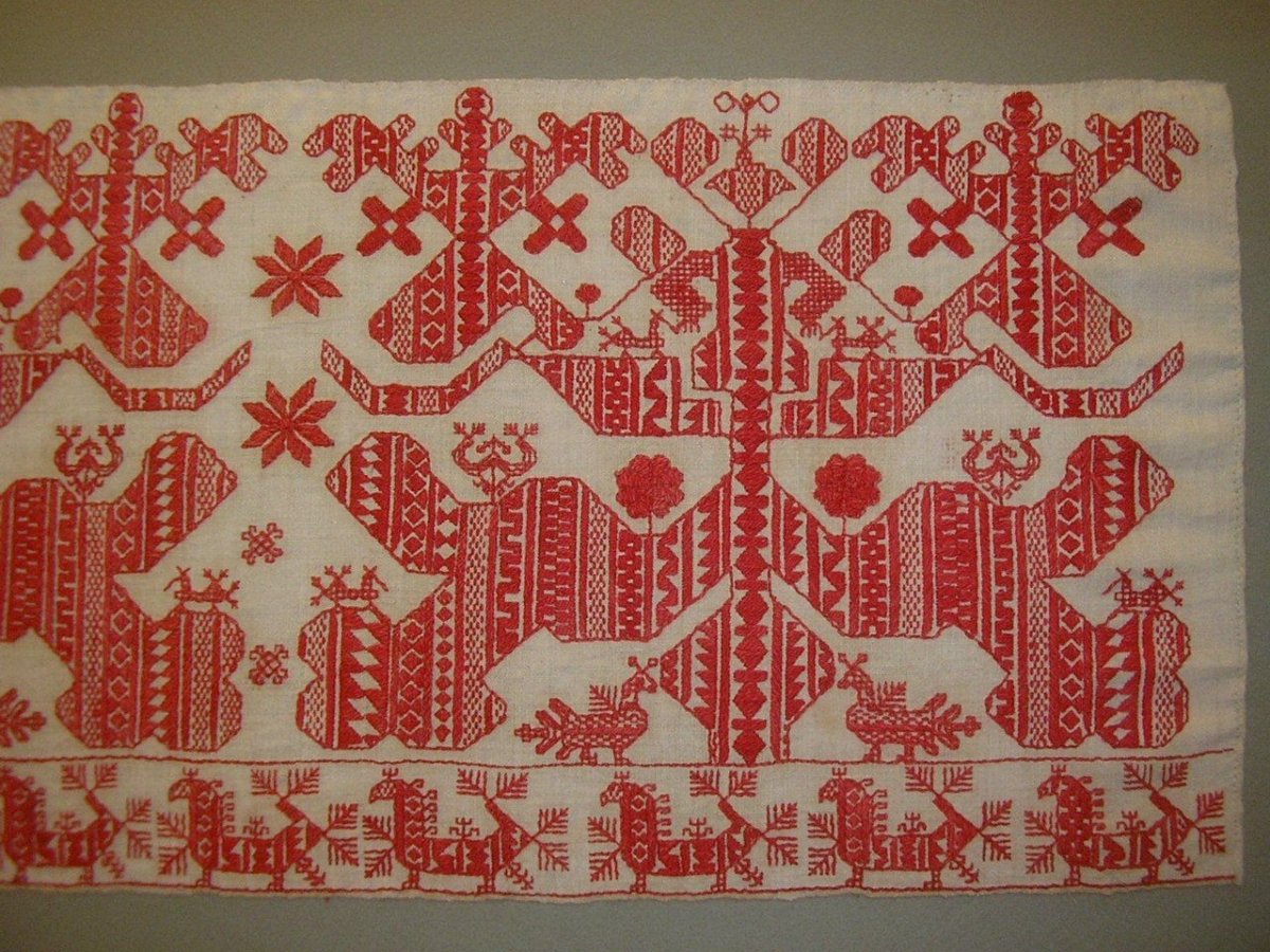 Народная вышивка Рожаница