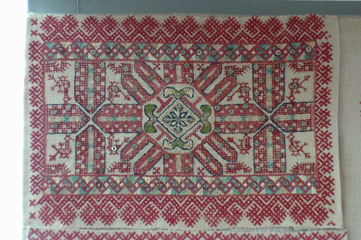 Олонецкая вышивка