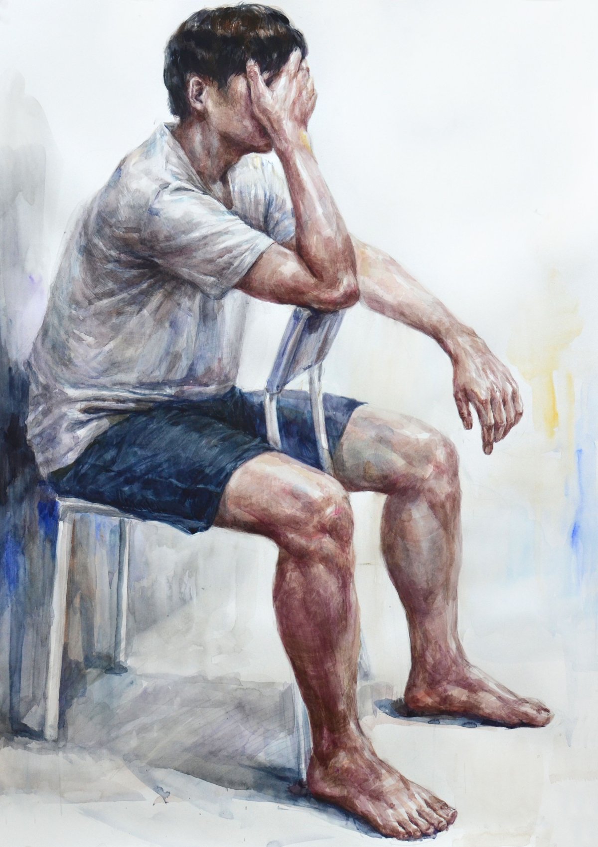 Этюд фигуры человека