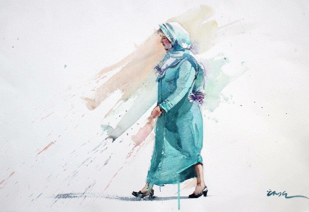 Этюд фигуры человека