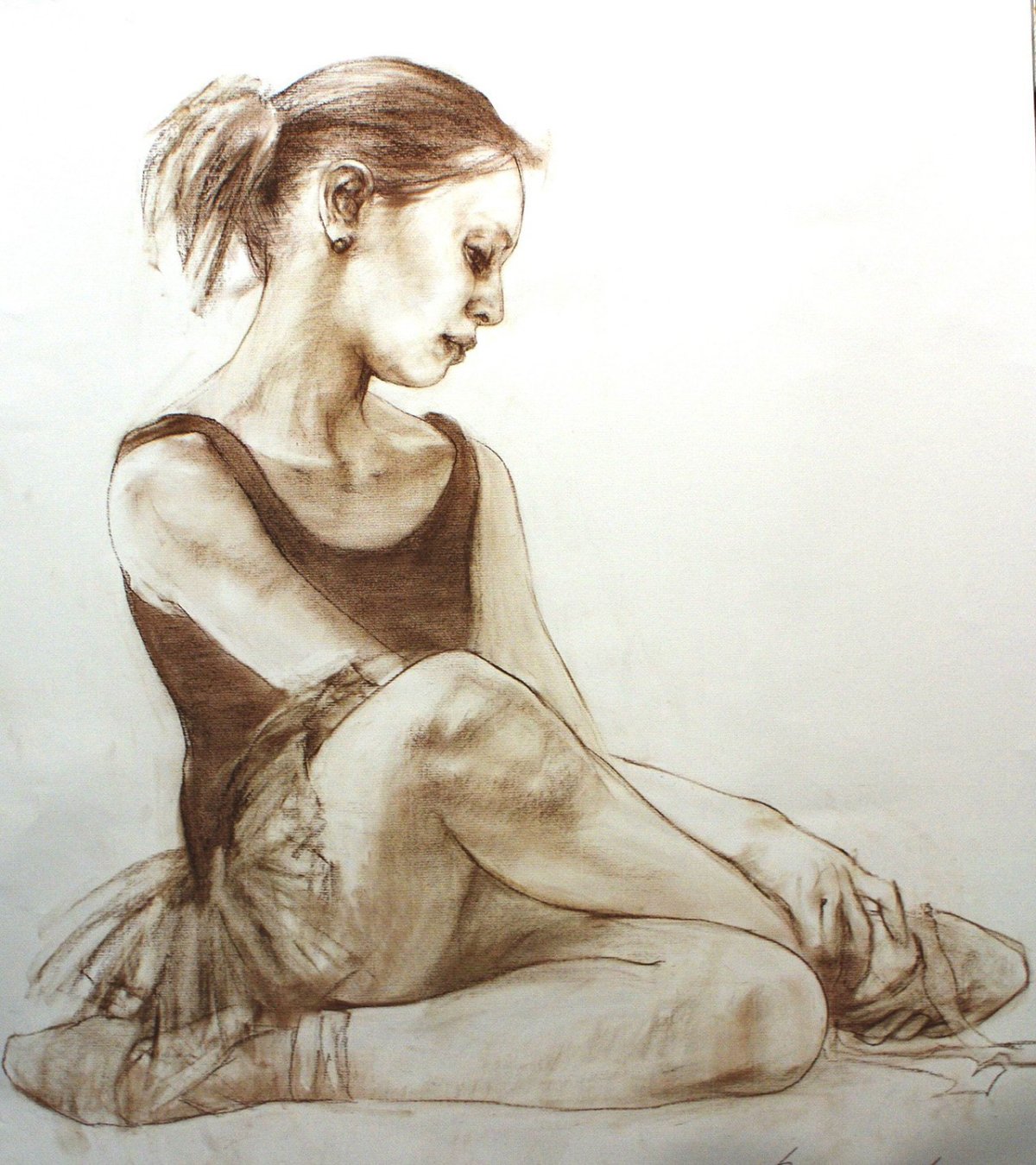 Рисование людей акварелью