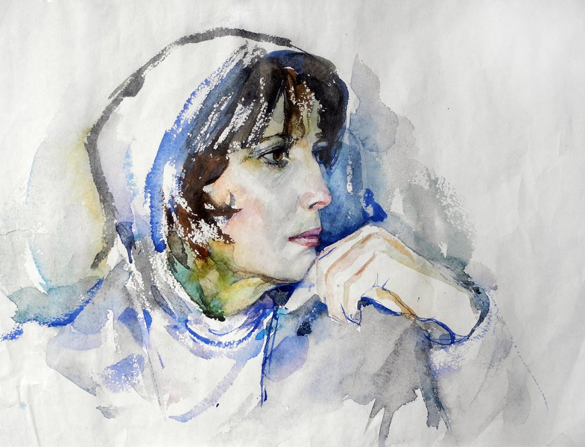 Этюд фигуры человека