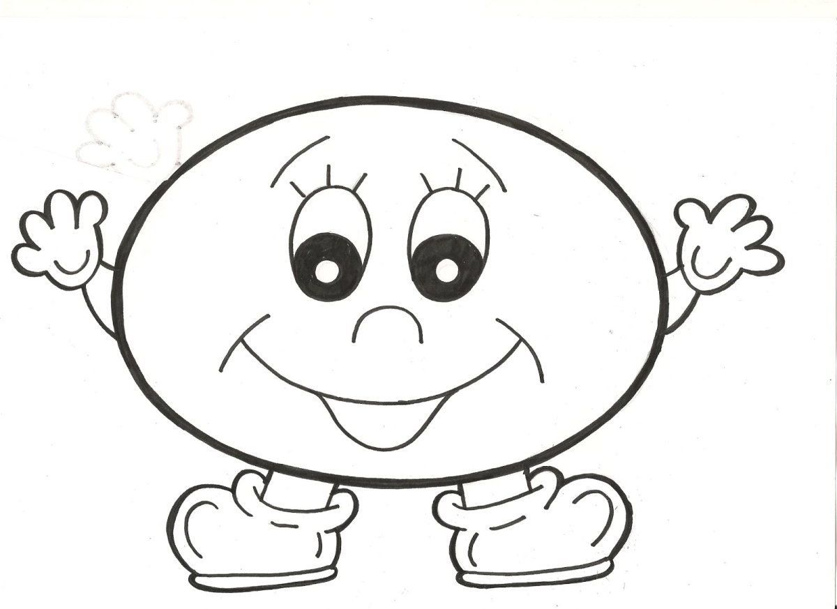 Волосы раскраска для детей