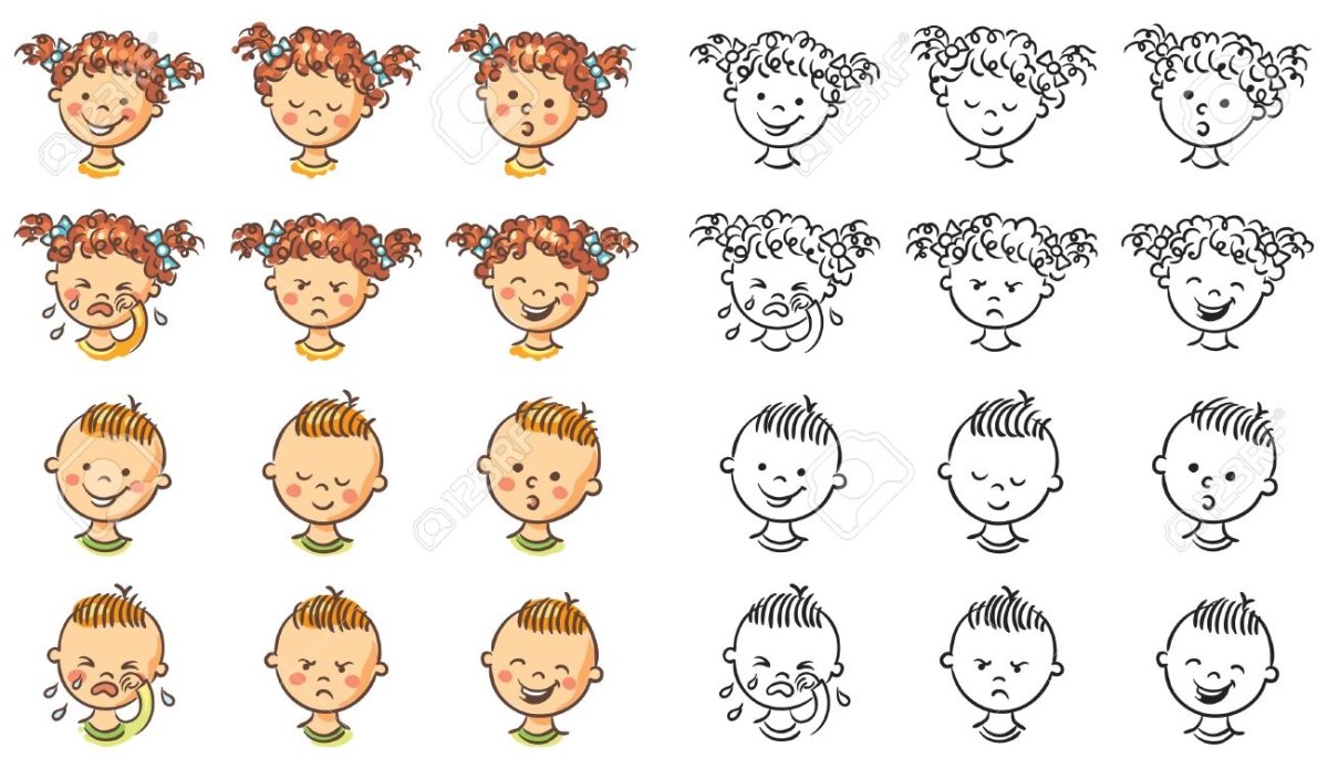 Рожицы эмоции