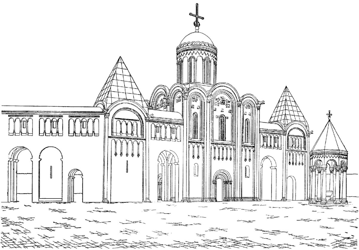 Дворец Андрея Боголюбского реконструкция