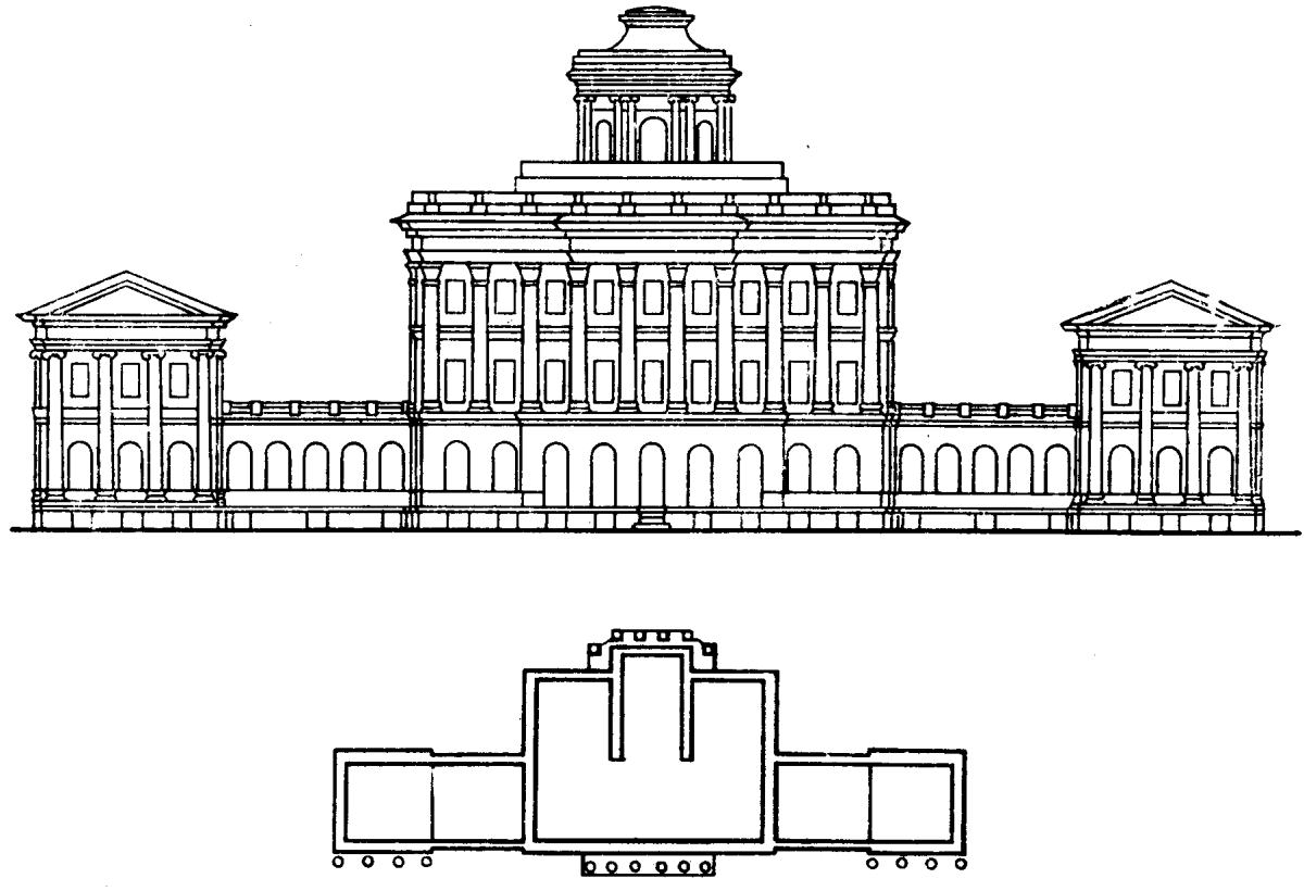 Московский Кремль эскиз