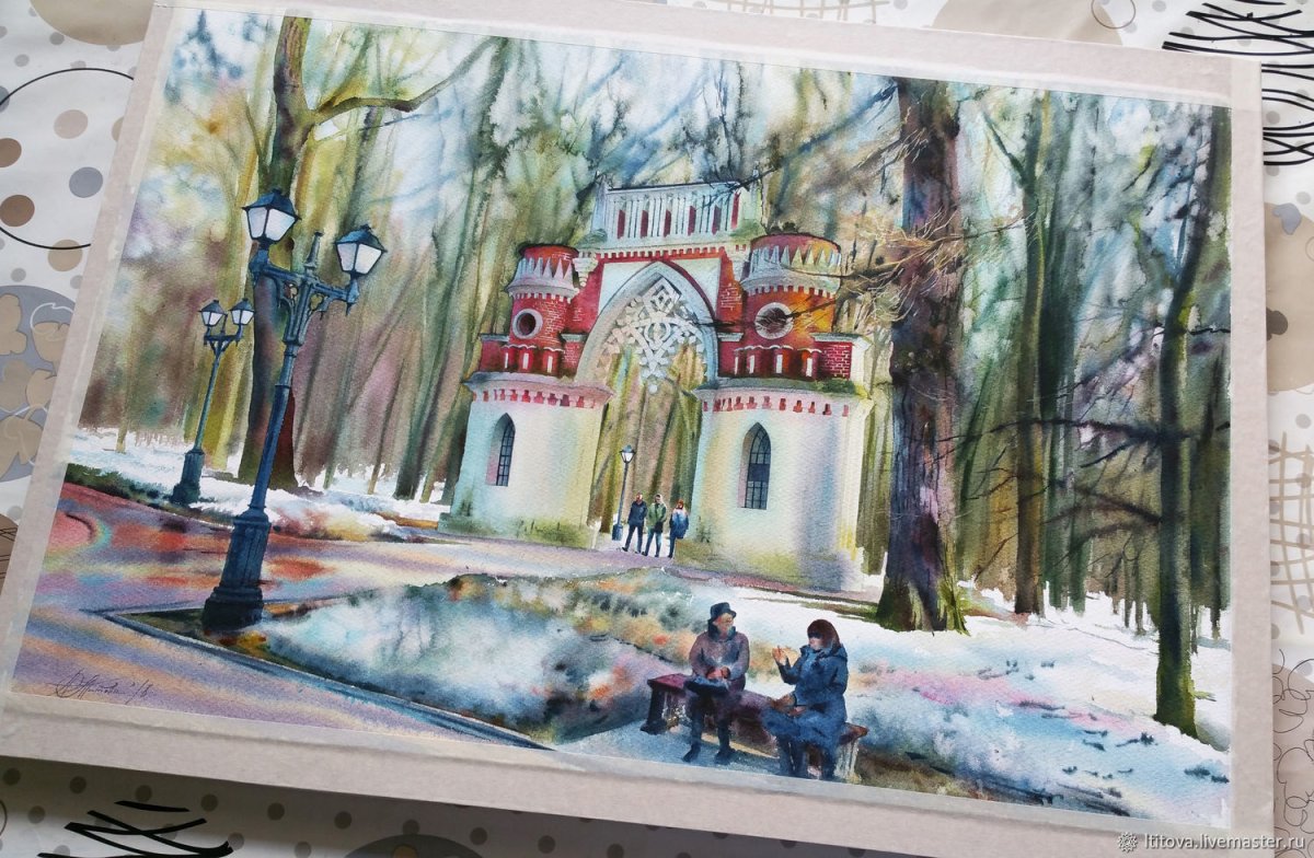 Усадьба Царицыно живопись художников