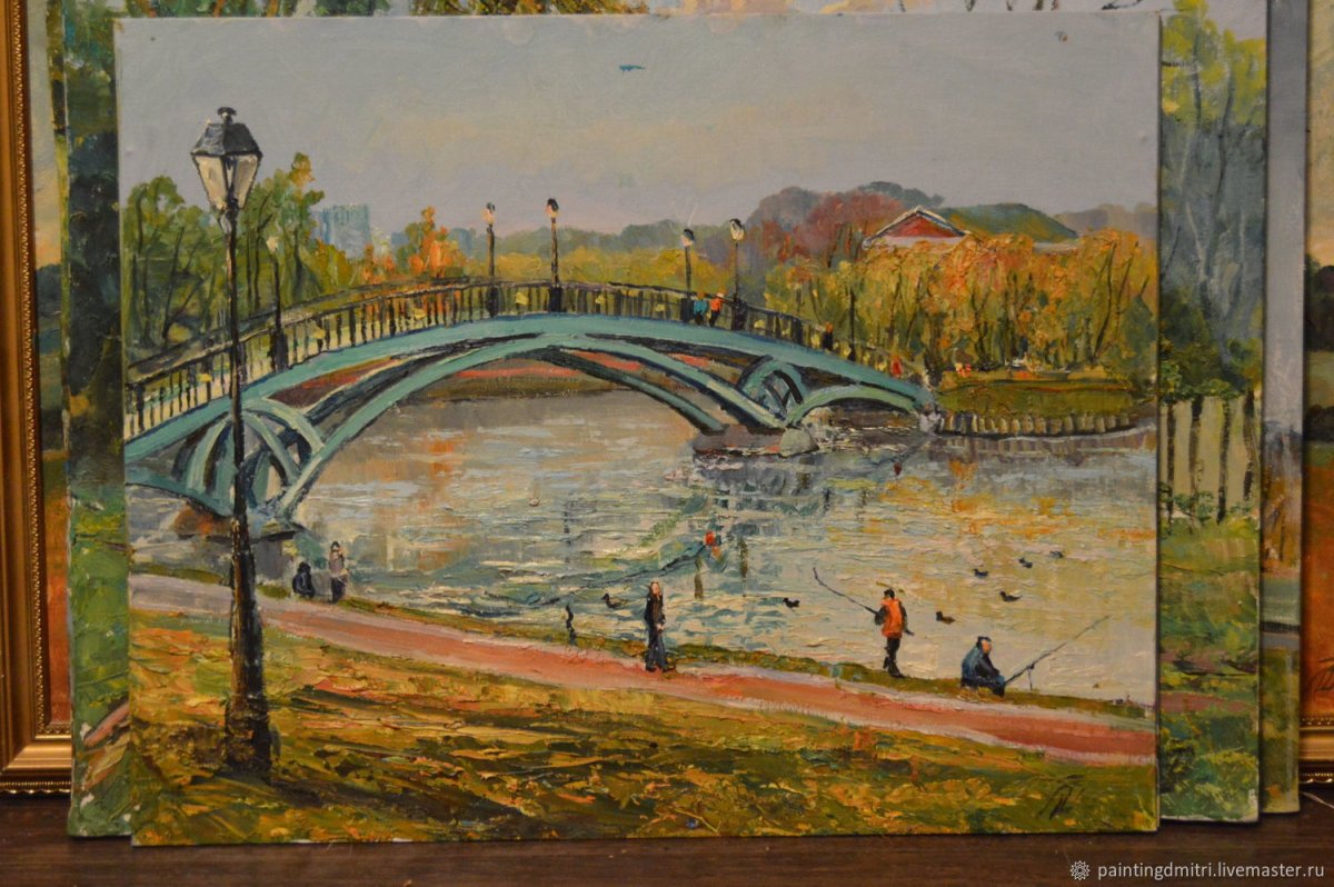 Парк Царицыно в живописи